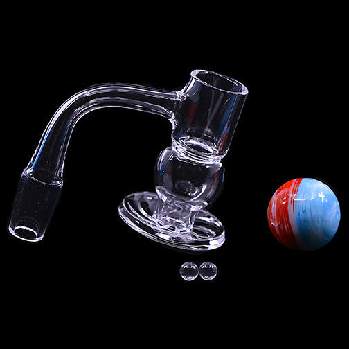 Space King Fully Fused Round Blender Terp Slurper (Light Blue)