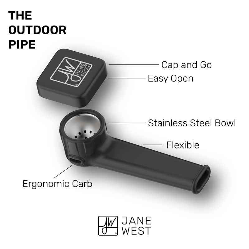 Jane West Outdoor Silicone Pipe