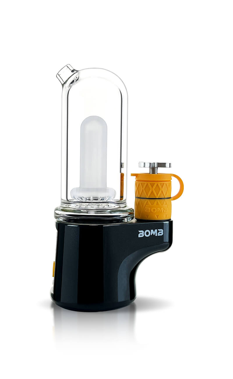 BOMB ERIG Sykloud - Portable Electric Dab Rig - Black showcasing its innovative design and features.
