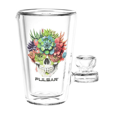 Pulsar Design Series x Drinkable Series Glass Tumbler Pipe | 250mL | 5"