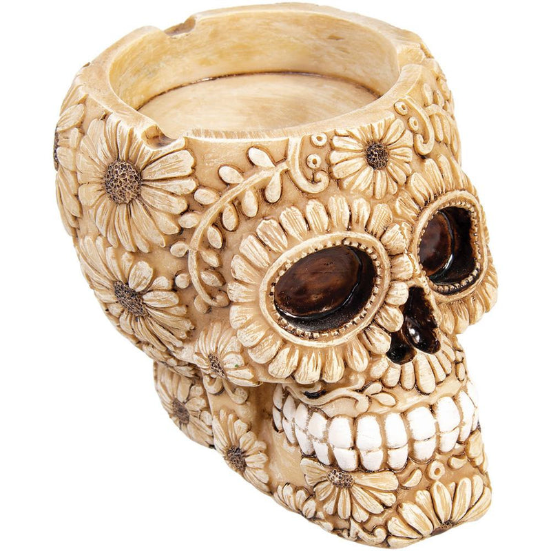 Sugar Skull Ashtrays | Polystone