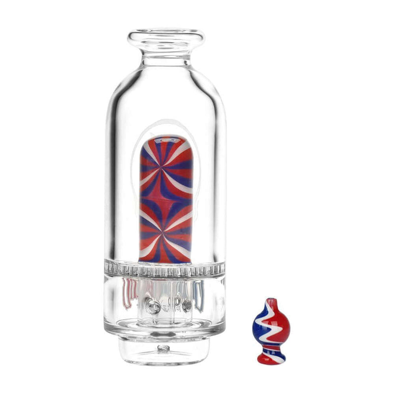 Grateful Dead x Pulsar Sandblast Stealie Attachment Set for Puffco Peak & Peak Pro - 6"