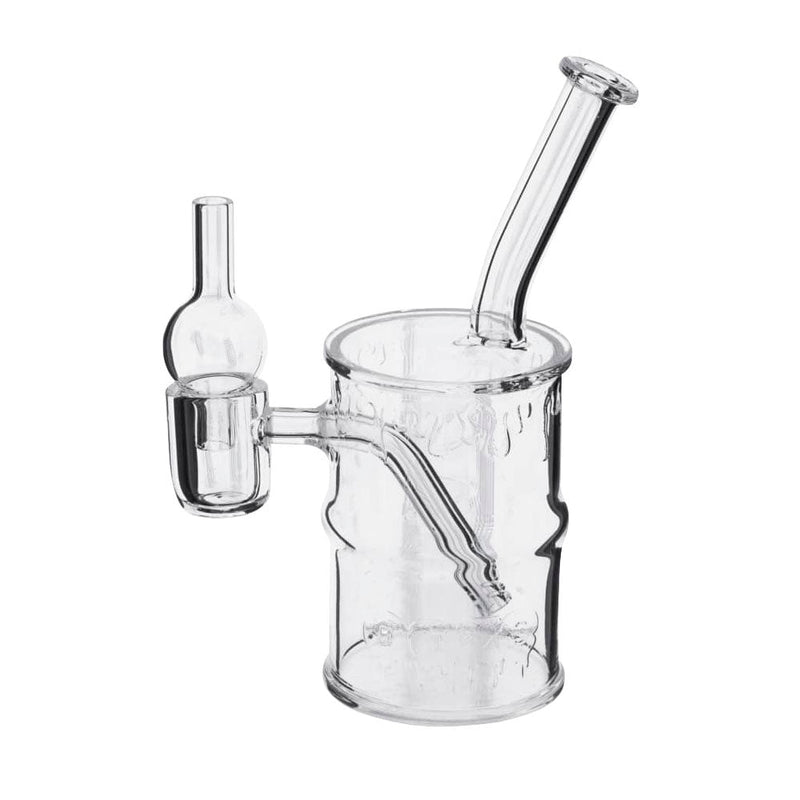 Ooze Toxic Barrel Mini Quartz Dab Rig - 5.5" - Cheapnotic