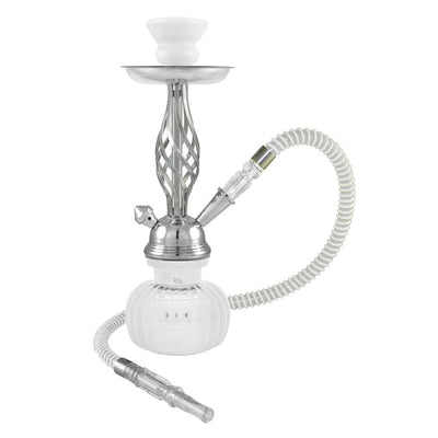 12" Swirl 1-Hose Premium Hookah - Colors Vary