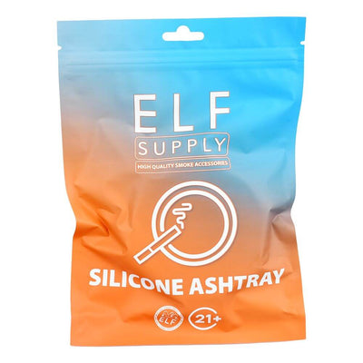 ELF Supply Round Silicone Ashtray - 3.25" / 6CT