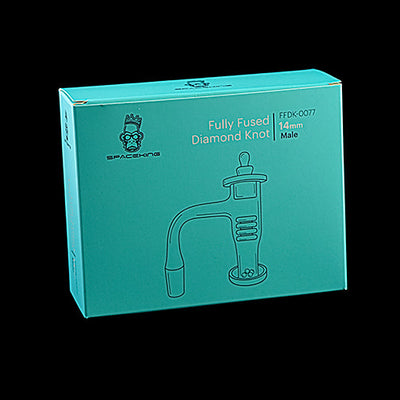 Space King Fully Fused Diamond Knot Banger Kit (Teal)