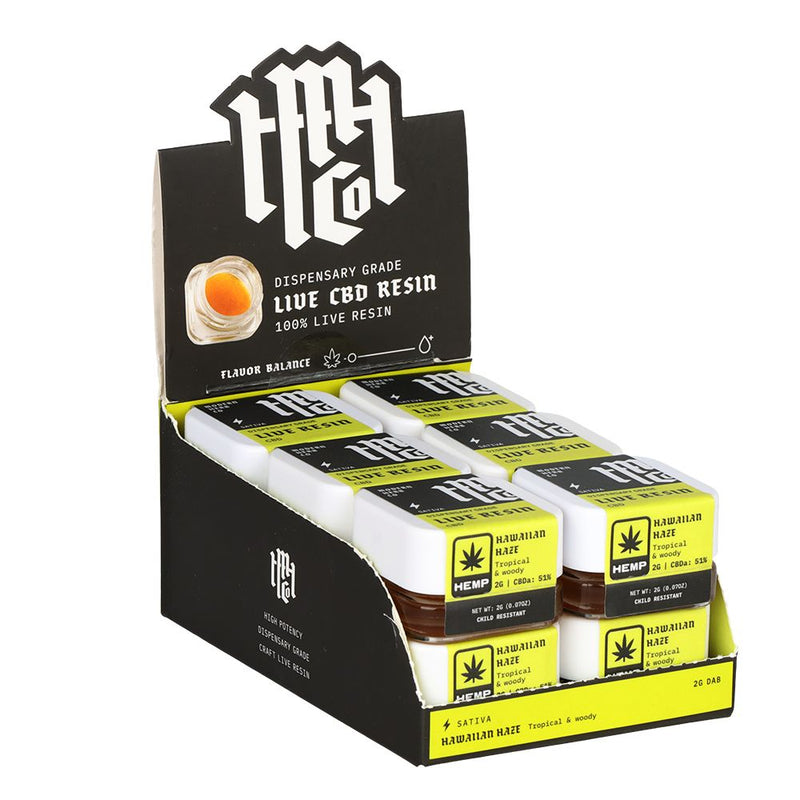 Modern Herb Co Dispensary Grade Live Resin CBD Dabs | 2g | 12ct Display