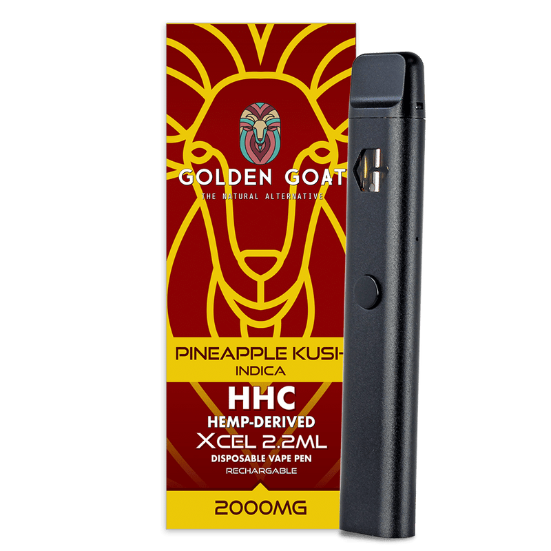 HHC Vape Device, 2000mg, Rechargeable/Disposable - Pineapple Kush