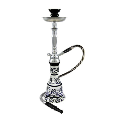 20" Hieros 1-Hose Premium Hookah - Colors Vary - Cheapnotic