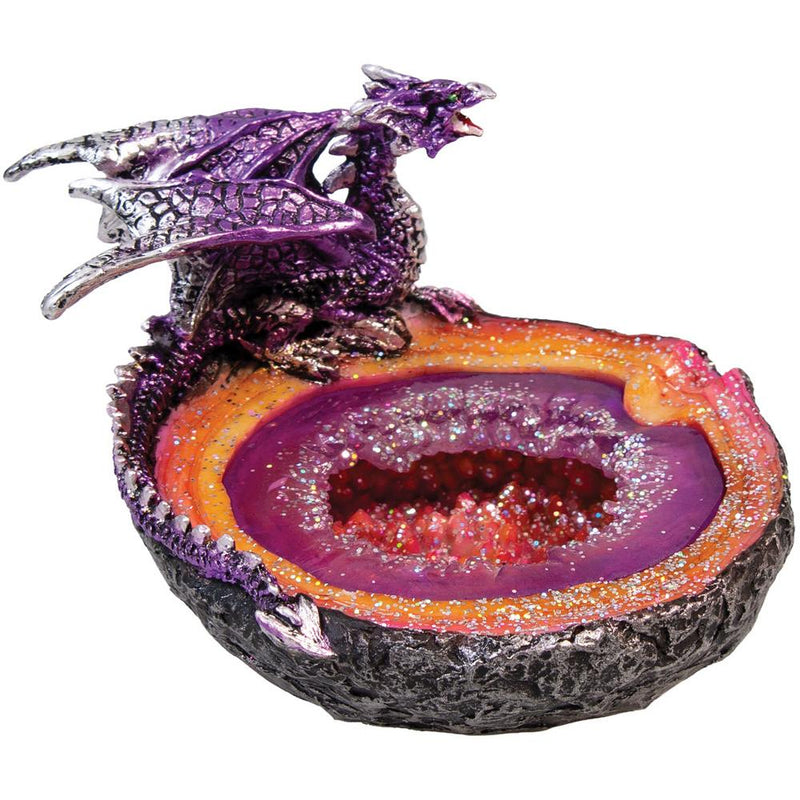 Dragon Geode Ashtrays