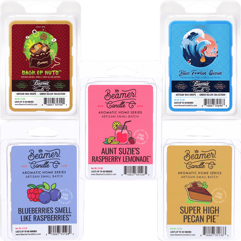 Beamer Candle Co. Smoke Killer Collection Artisan Wax Drops | 2.4oz