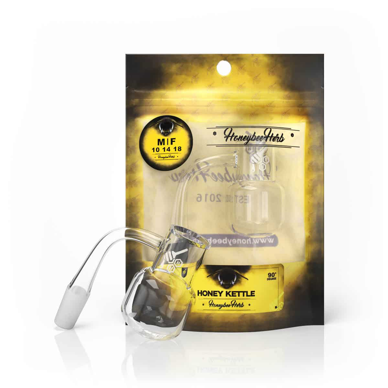 HONEY KETTLE QUARTZ BANGER - 90° DEGREE | YL