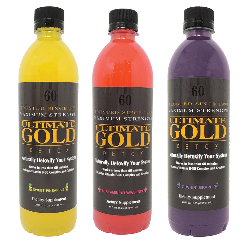 Ultimate Gold Detox Drink - 20oz