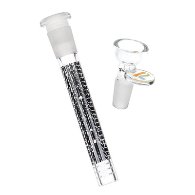 Pulsar Design Series Straight Tube Glass Water Pipe | 12" | 14mm F