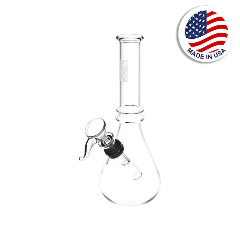 Phoenix Rising Tears of the Rip Beaker Water Pipe - 6.75" / Clear