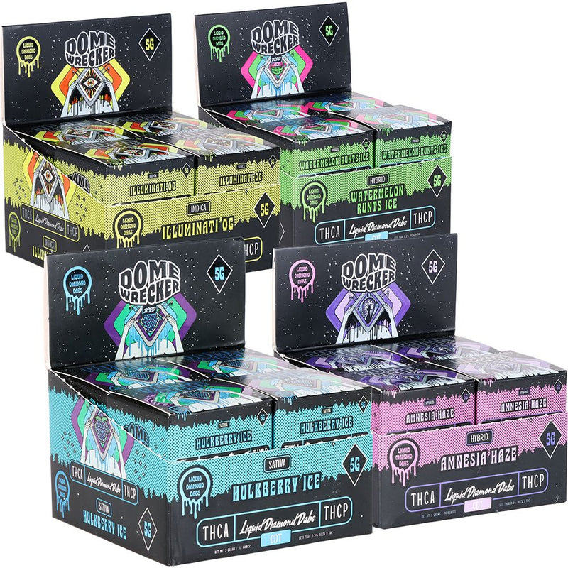 Dome Wrecker THCA THCP Liquid Diamond Dabs | 5g | 8ct Display
