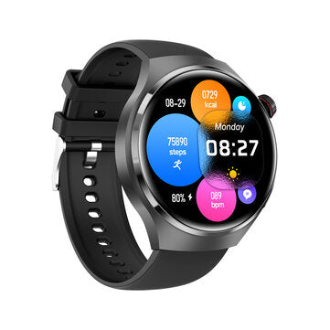 GT4PRO+ 1.6inch HD Screen bluetooth Call Heart Rate Blood Pressure Smart Watch - Cheapnotic