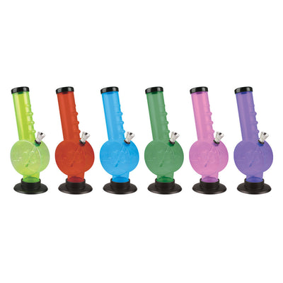 9" 420 Disc Acrylic Water Pipe - Colors Vary - Cheapnotic