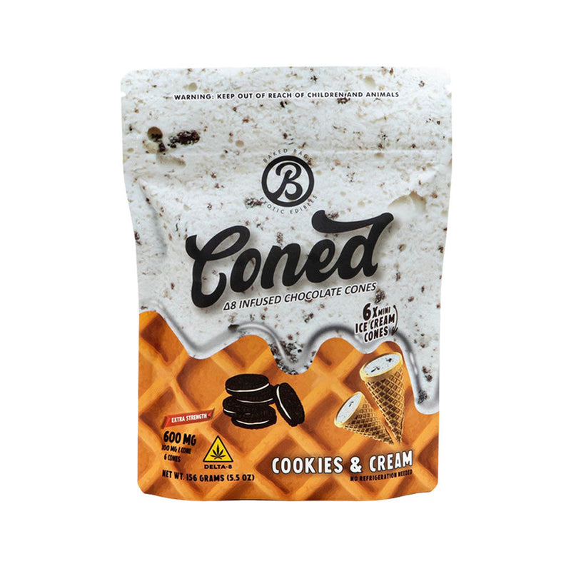 Baked Bags Coned Delta 8 Infused Treat | 600mg