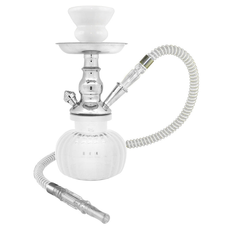 9" Petite 1-Hose Premium Hookah - Colors Vary - Cheapnotic