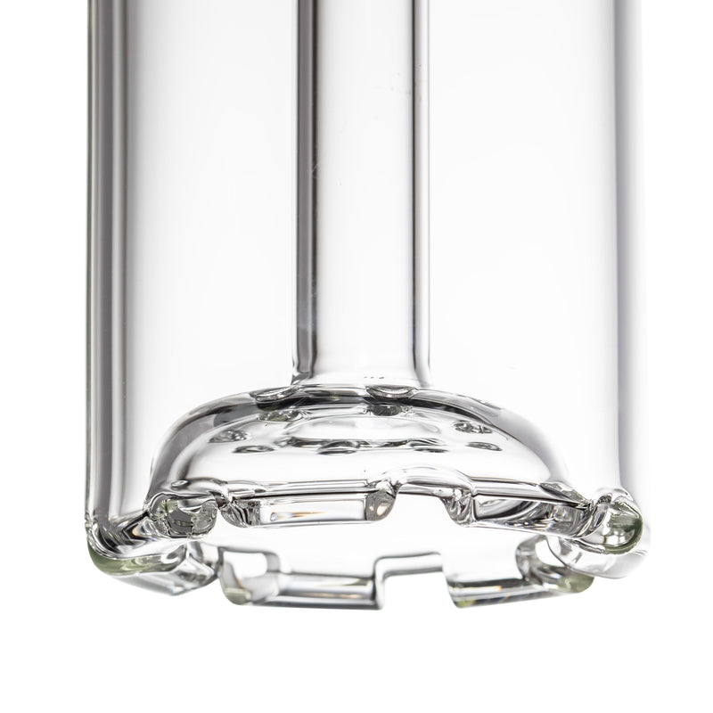 MJ Arsenal Piston Gravity Bong base with disc percolation system for smooth smoking experience.