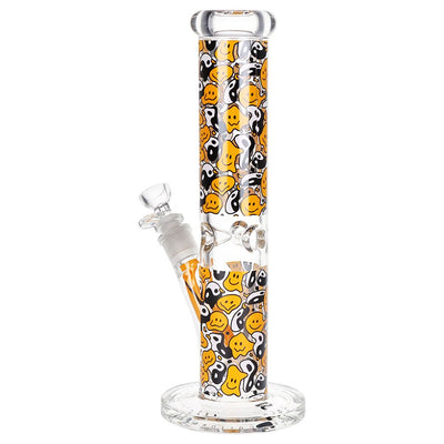 Pulsar Design Series Straight Tube Glass Water Pipe | 12" | 14mm F