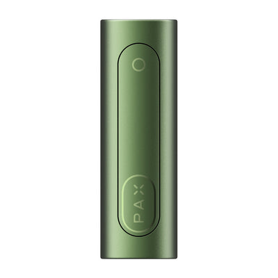 PAX Flow Vaporizer with Grip Sleeve Bundle in green, showcasing sleek design and smart functionality.