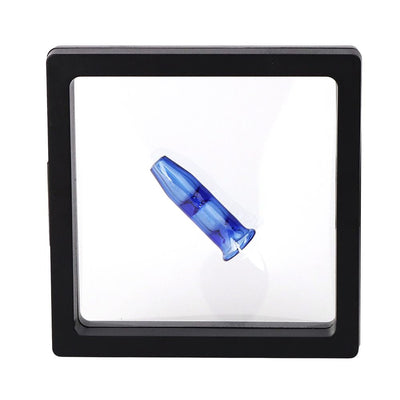 Pulsar Bullet Tip Glass Mouthpiece Attachment for Puffco Pivot w/ Display Stand - Colors Vary