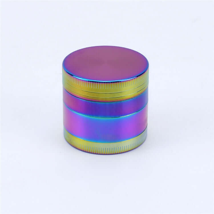 4 Piece Zinc Alloy Iridescent Metal Grinder