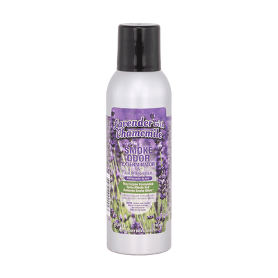 Lavender with Chamomile Smoke Odor Exterminator Spray, effective air freshener for eliminating smoke odors.
