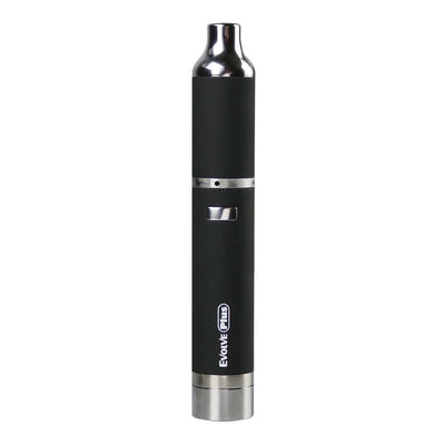 Yocan Evolve Plus Vaporizer Kit with black and silver finish for efficient wax vaporization