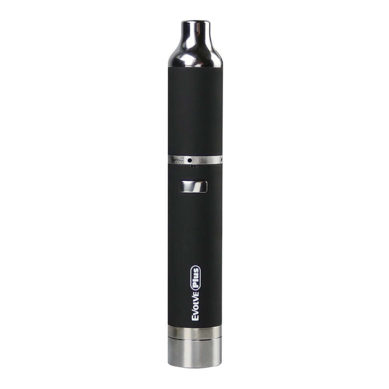 Yocan Evolve Plus Vaporizer Kit with black and silver finish for efficient wax vaporization