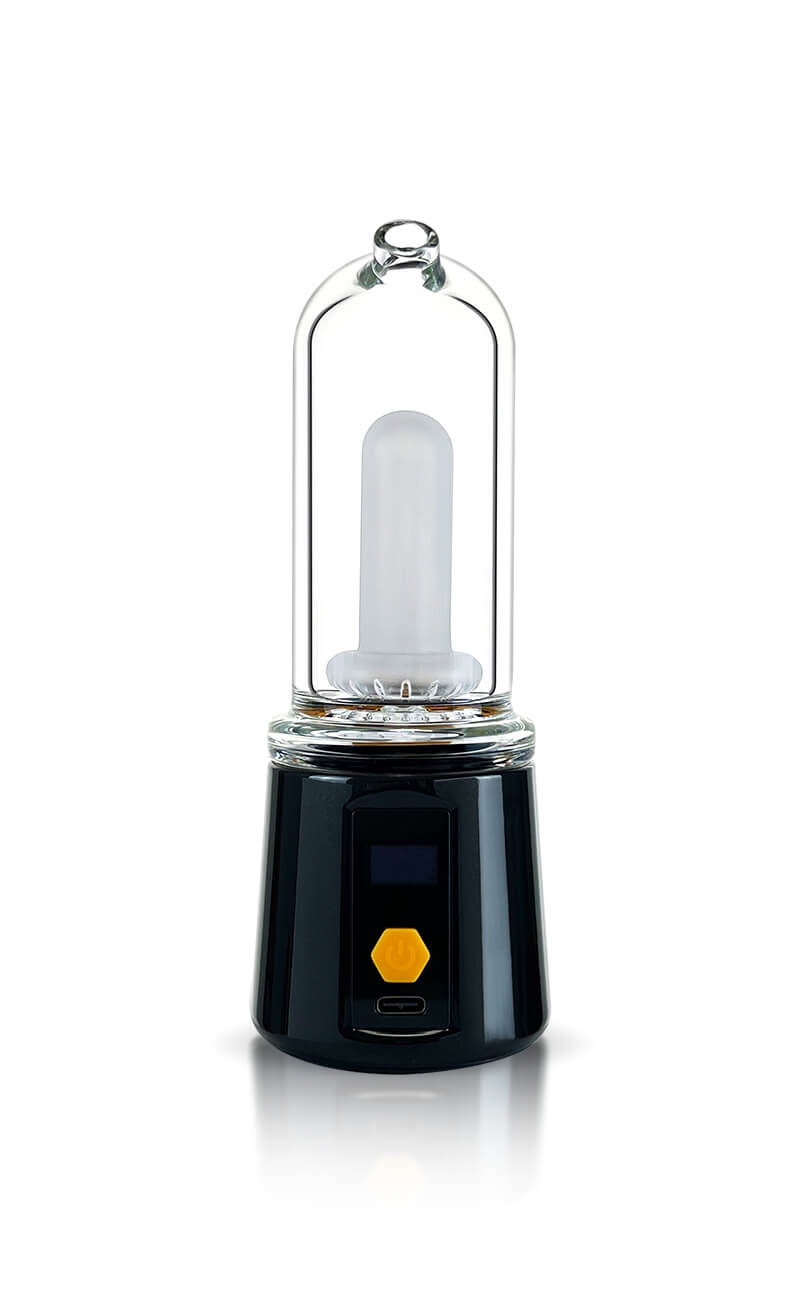 BOMB ERIG Sykloud - Portable Electric Dab Rig - Black showcasing its sleek design and innovative features.