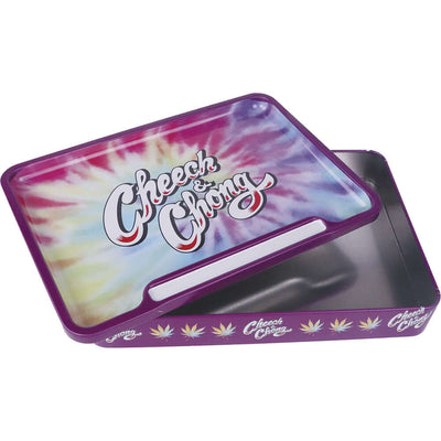 Cheech & Chong Rolling Tray Stash Box | 8"x5.75" | Asst | 6pc Display