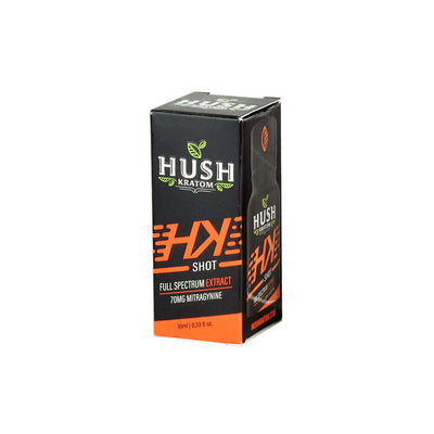 Hush HK Kratom Shot - 10ml 12PC DISP