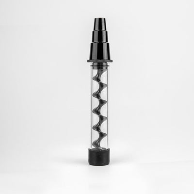 Glass Blunt Hand Pipe - Multiple Colors 5"