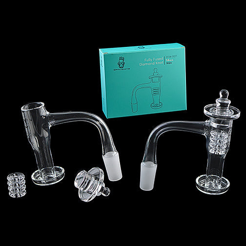 Space King Fully Fused Diamond Knot Banger Kit (Teal)