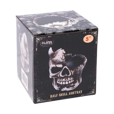 HALF SKULL ASHTRAY