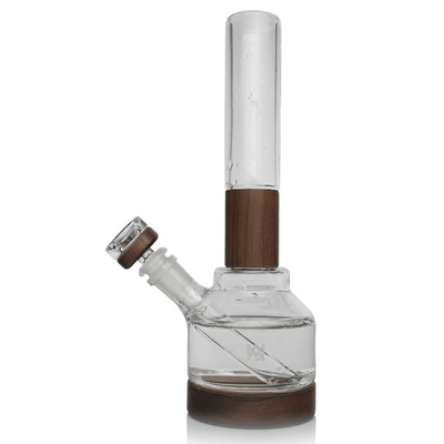 MJ Arsenal Alpine Series - Palisade Water Pipe featuring Milled Black Walnut accents and sleek design.