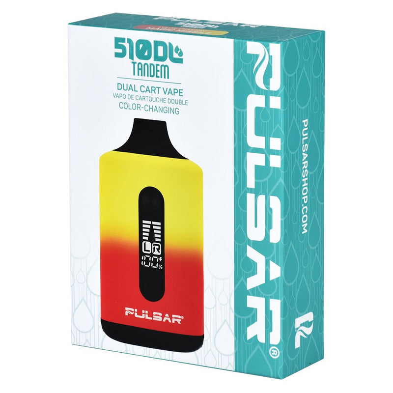 Pulsar 510 DL Tandem Dual Cart Vaporizer | 650mAh