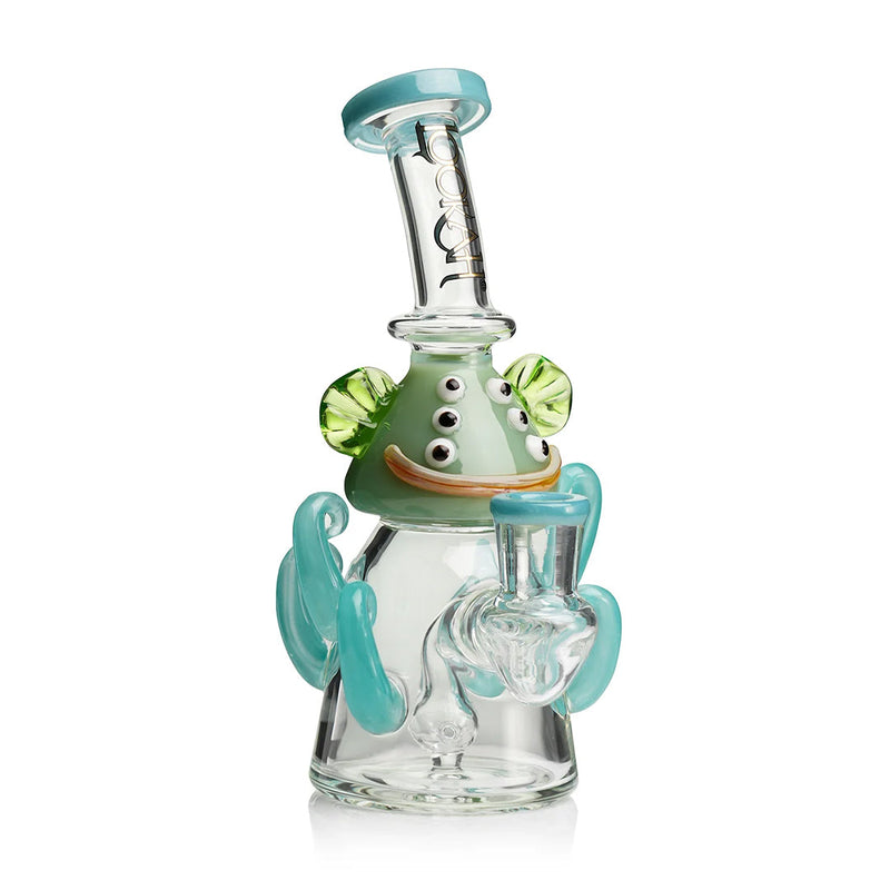 Lookah Glass 10" Mini Cute Six Eyes Clown Water Pipe