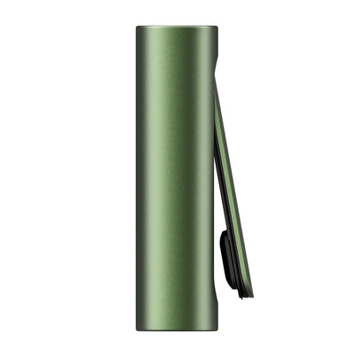 PAX Flow Vaporizer with Grip Sleeve Bundle in ONYX and Green color, showcasing sleek design and portability.
