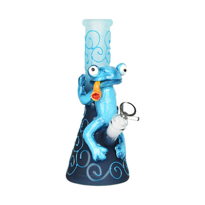 Frog King Beaker Water Pipe | 9.75" | 14mm F - Cheapnotic