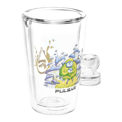 Pulsar Design Series x Drinkable Series Glass Tumbler Pipe | 250mL | 5"