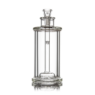 MJ Arsenal Piston Gravity Bong with piston-shaped design and disc percolation system, made of premium borosilicate glass.