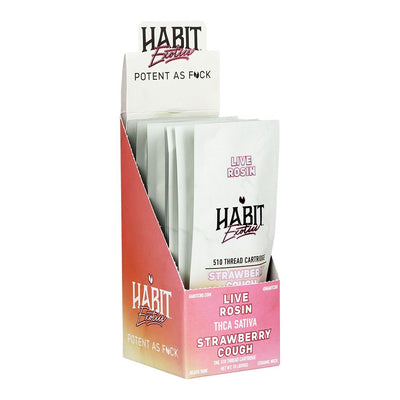 Habit Exotics THCA Rosin Ceramic Cartridge | 1g | 10ct Display