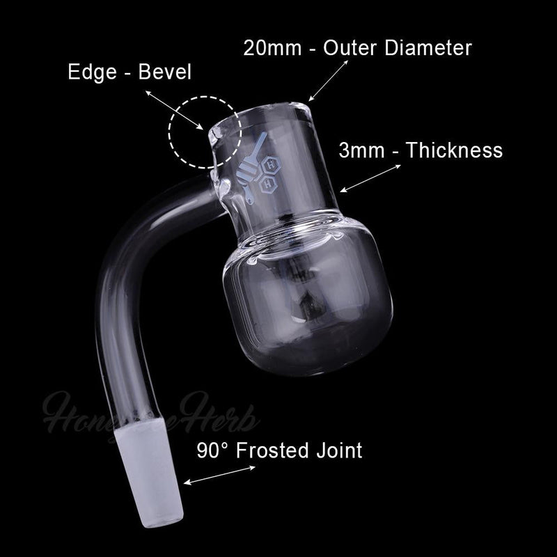 HONEY KETTLE QUARTZ BANGER - 90° DEGREE | YL