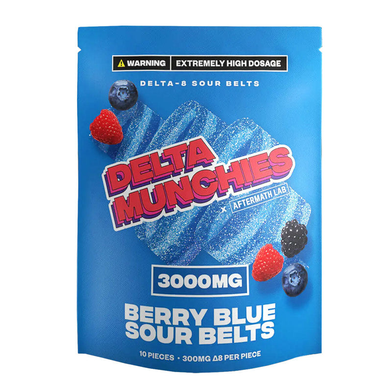 Delta Munchies D8 Sour Belts | 3000mg