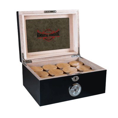 Original Black Matte Humboldt Humidor