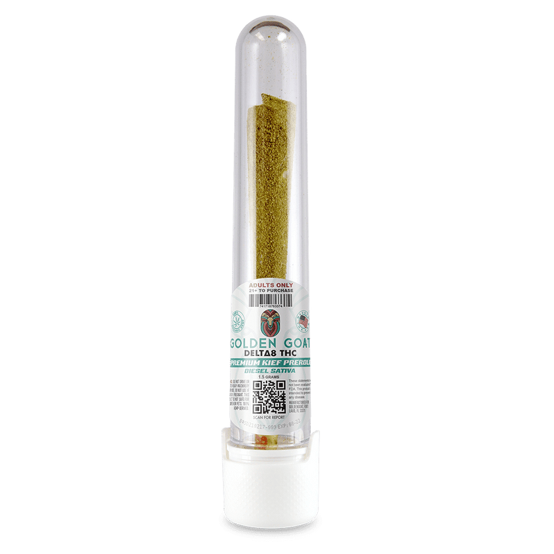 Delta-8 Kief Doobie – 75mg – 1g – Sativa